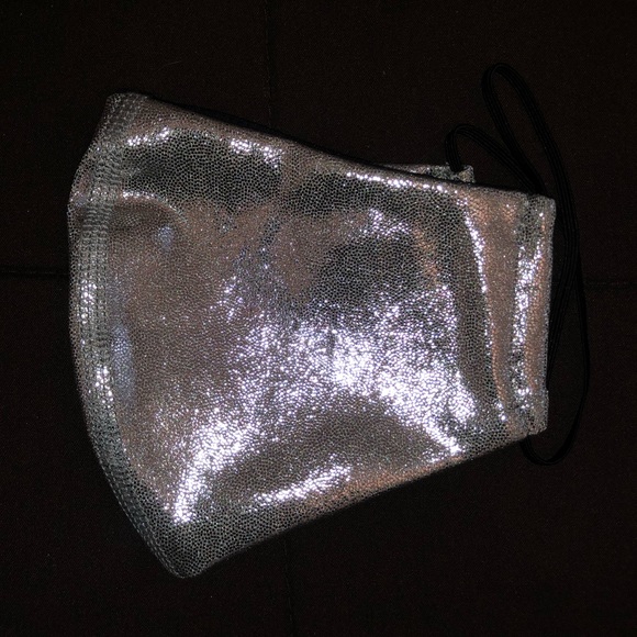 (3 for $15) Silver Reusable Mask - Picture 3 of 7